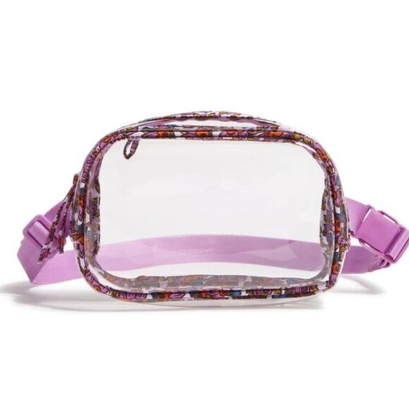 Vera Bradley Handbags - Vera Bradley Clear Mini Belt Bag - NWT